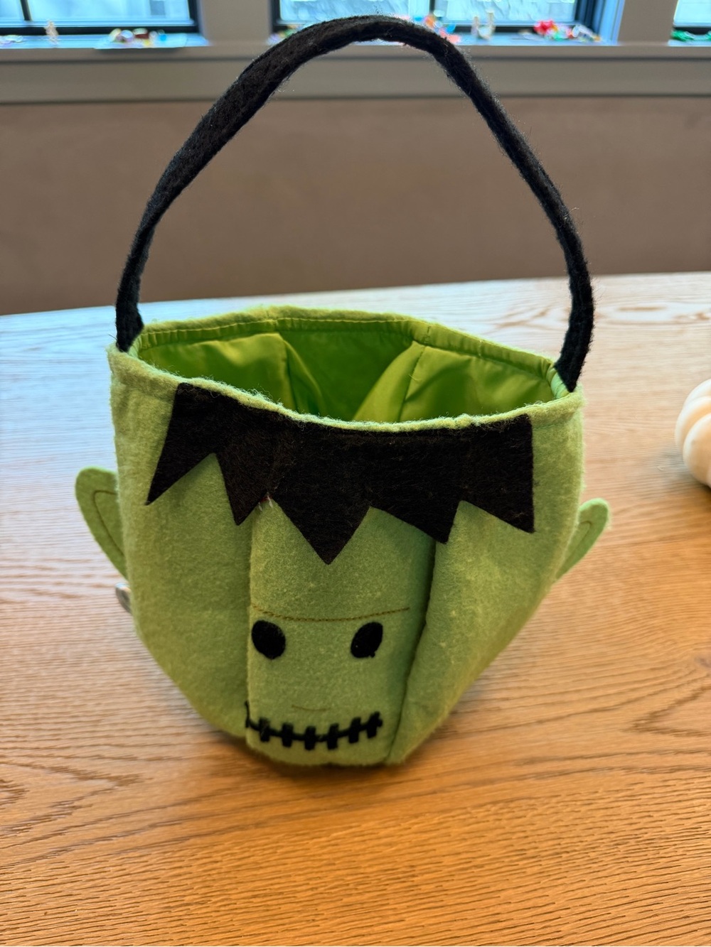 Pottery Barn Kids Light-Up Frankenstein Halloween Treat Bucket